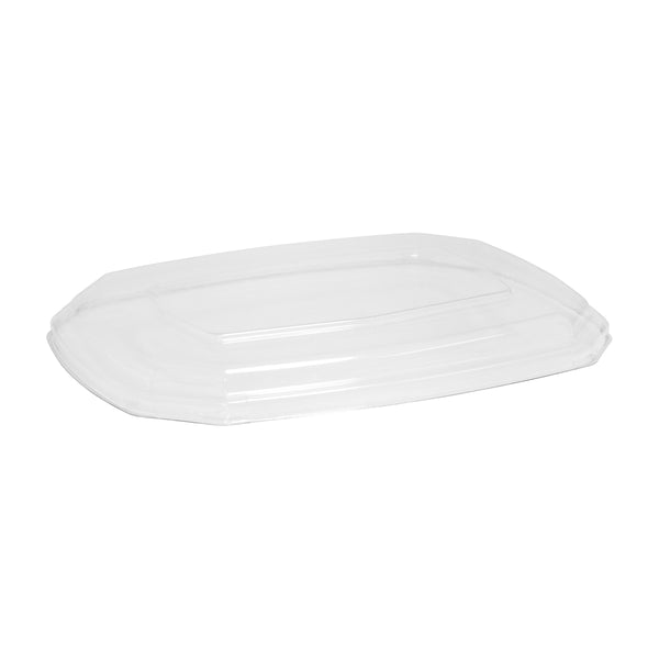 BP.B-LBL-OCTA-RPET(D) BioPak Clear RPET Octa Takeaway Lid 230x170mm Globe Importers Adelaide Hospitality Supplies