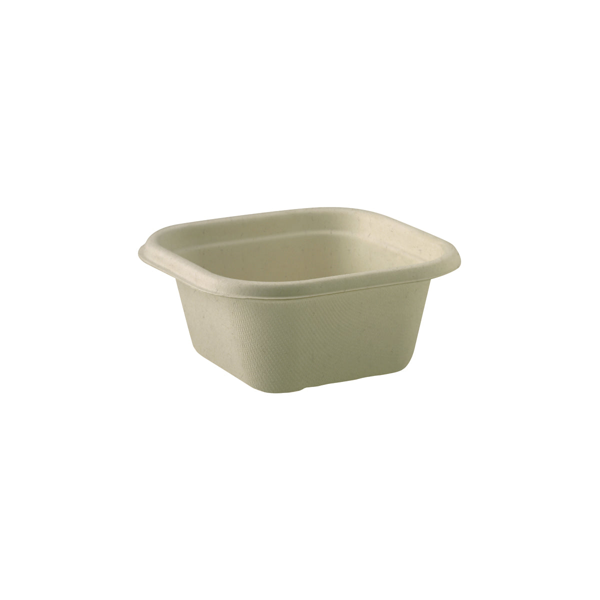 BP.B-SLB-480-N-PF BioPak BioCane Square Takeaway Container Plant Fibre Natural 480ml Globe Importers Adelaide Hospitality Supplies