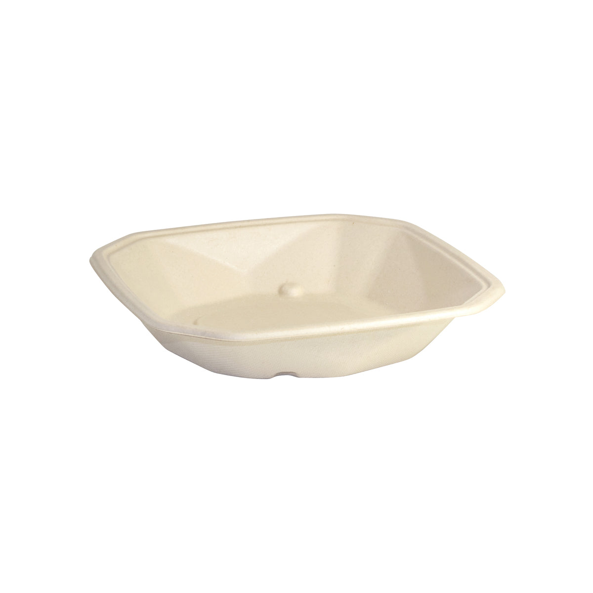 BP.B-SLB-OCTA-500-N BioPak BioCane Octa Takeaway Container Plant Fibre Natural 500ml Globe Importers Adelaide Hospitality Supplies