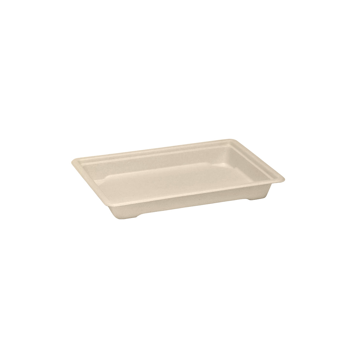 BP.B-ST-MEDIUM-PF BioPak BioCane Sushi Tray Medium Plant Fibre Natural 188x134x24mm Globe Importers Adelaide Hospitality Supplies