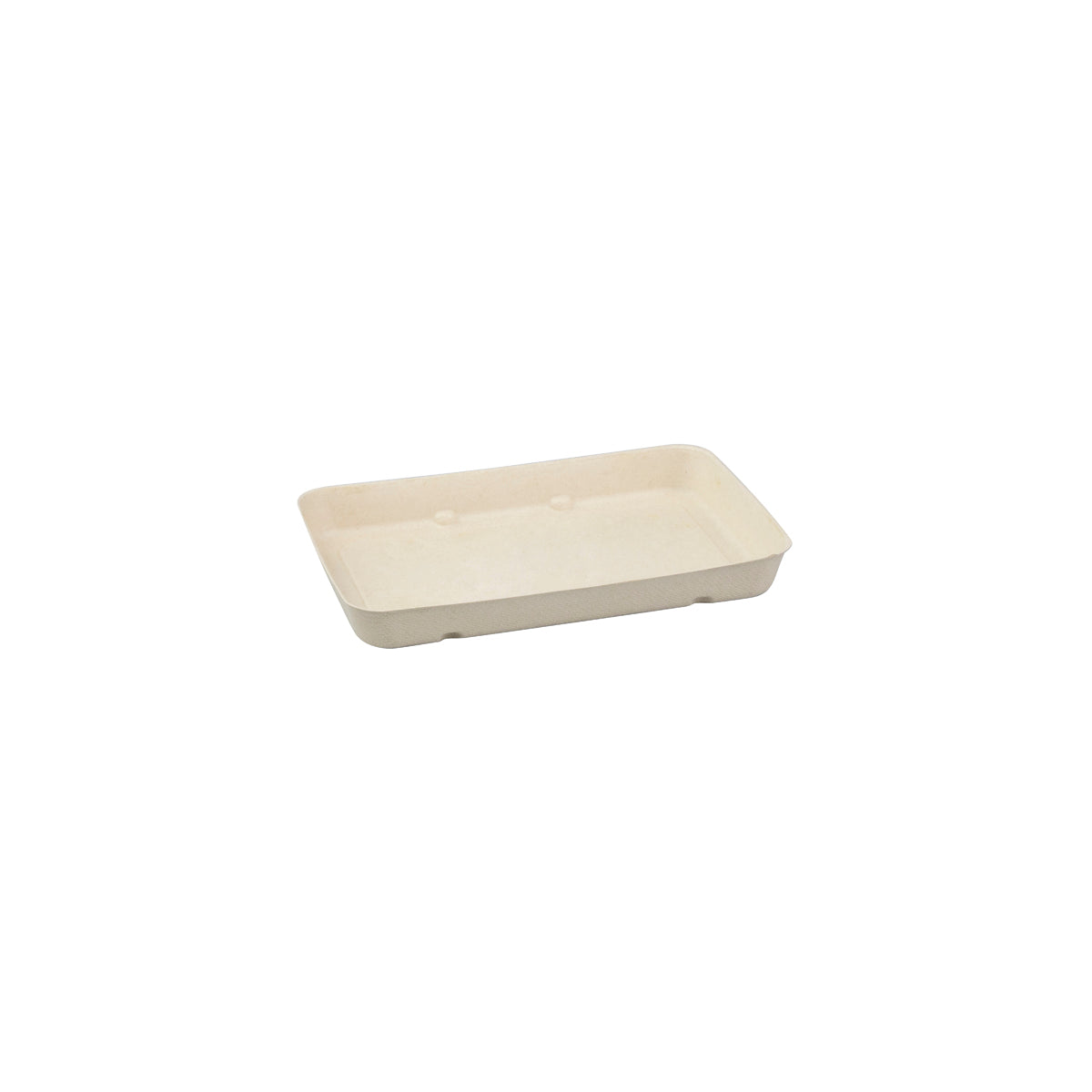BP.B-TRAY-480G-PF BioPak BioCane Produce Trays Plant Fibre Natural 178x121x20mm / 480g Globe Importers Adelaide Hospitality Supplies