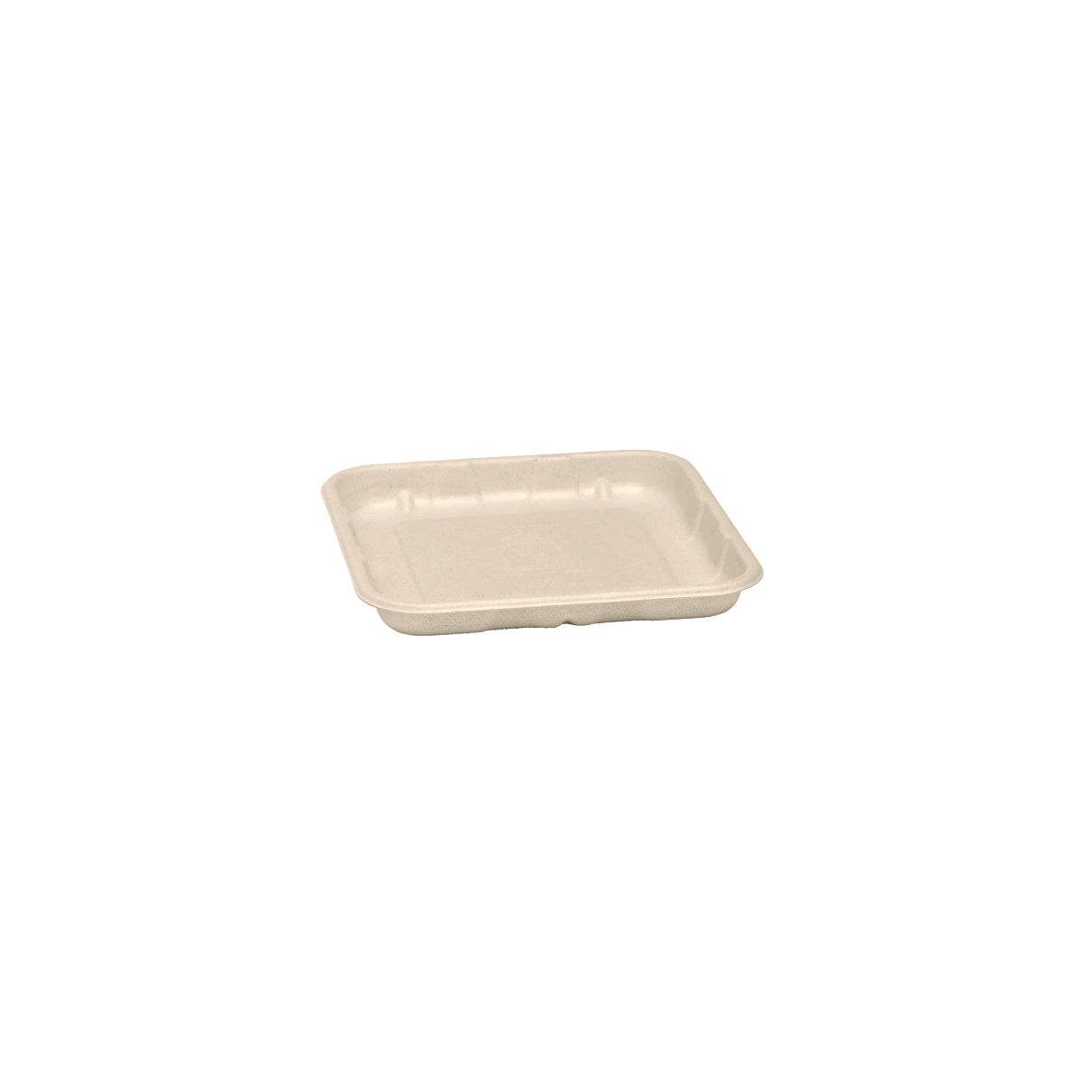 BP.B-TRAY-5X5-PF BioPak BioCane Produce Trays Plant Fibre Natural 140x140mm / 5x5” Globe Importers Adelaide Hospitality Supplies