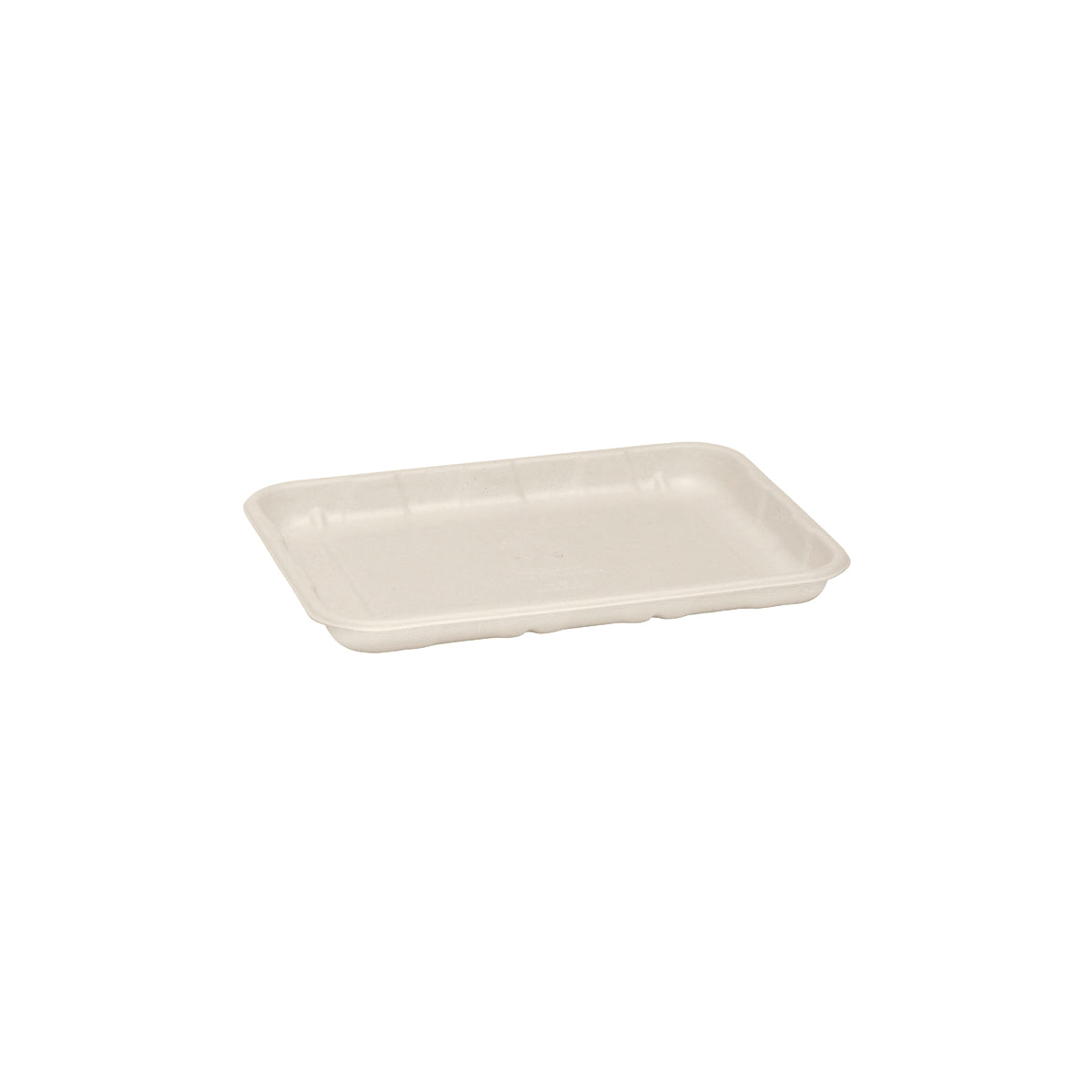 BP.B-TRAY-7X5-PF BioPak BioCane Produce Trays Plant Fibre Natural 190x140mm / 7x5” Globe Importers Adelaide Hospitality Supplies
