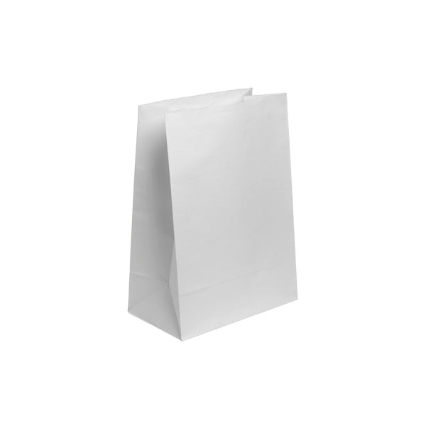 BP.BAG-SOS-20-W BioPak FSC SOS Paper Bag No.20 White 305x430x175mm Globe Importers Adelaide Hospitality Supplies