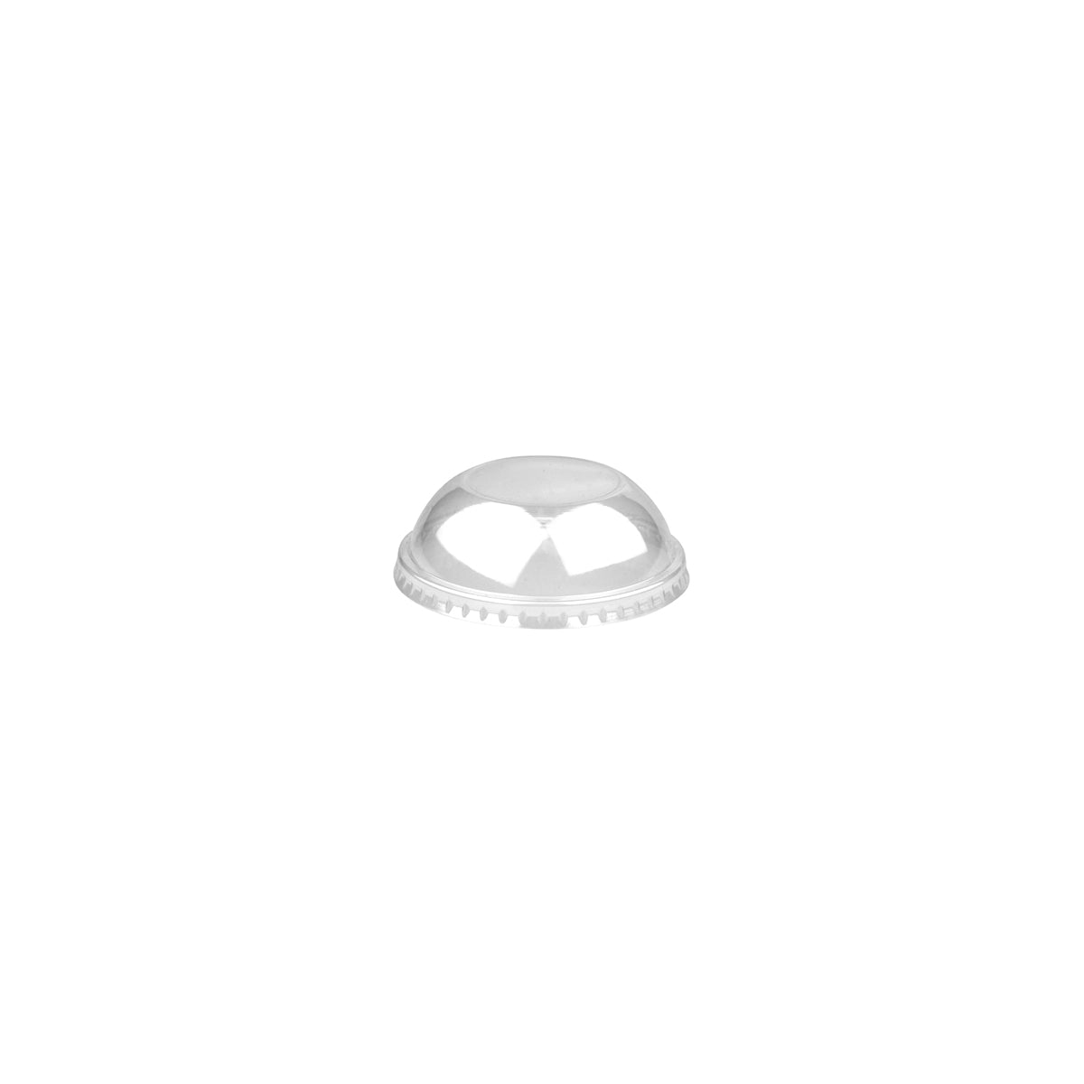 BP.BB-BICL-3PET(D) BioPak Clear PET Dome Ice Cream Lid Small 73mm Globe Importers Adelaide Hospitality Supplies