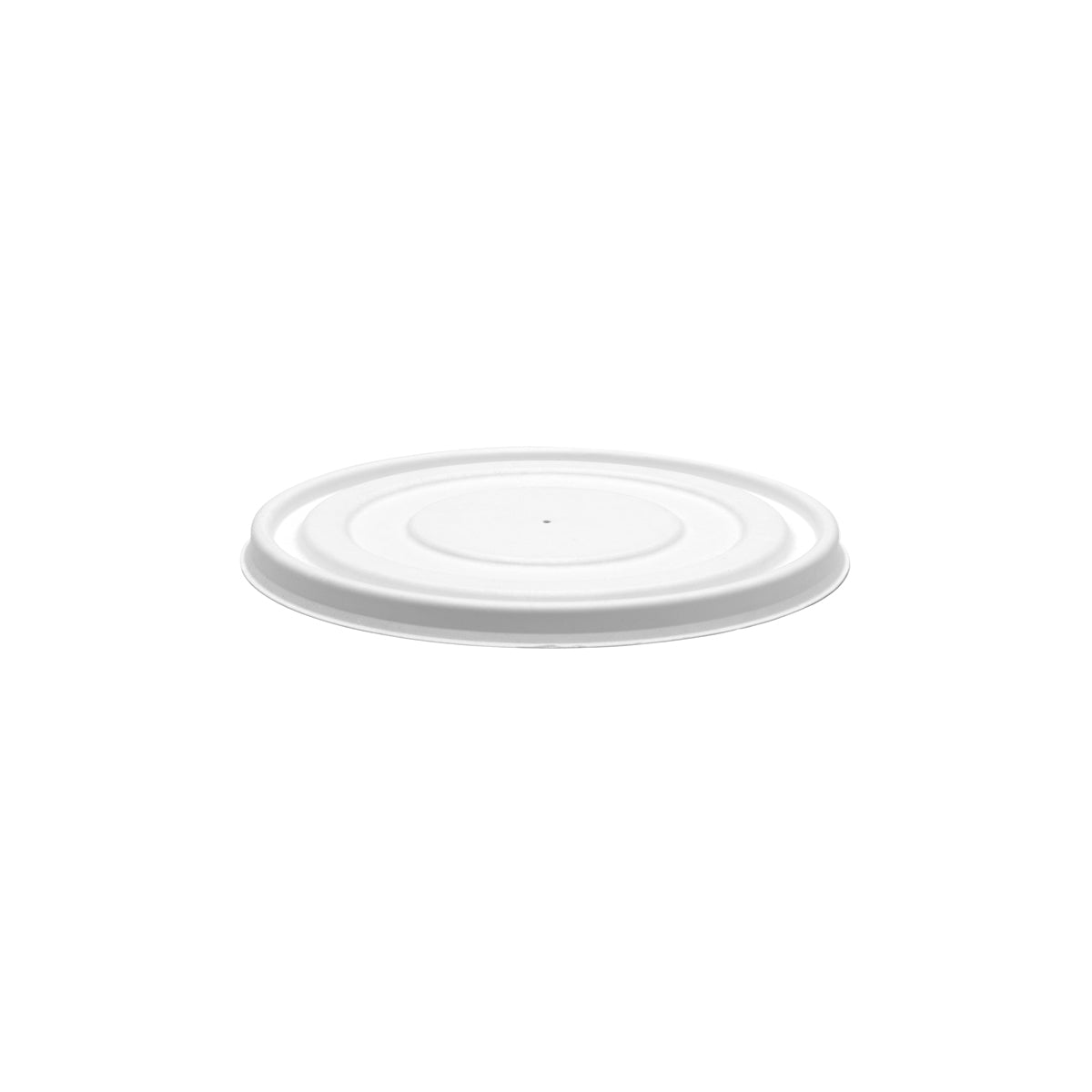 BP.BB-BLL-148-PULP-W BioPak BioCane BioBowl Lid Plant Fibre 155mm Globe Importers Adelaide Hospitality Supplies