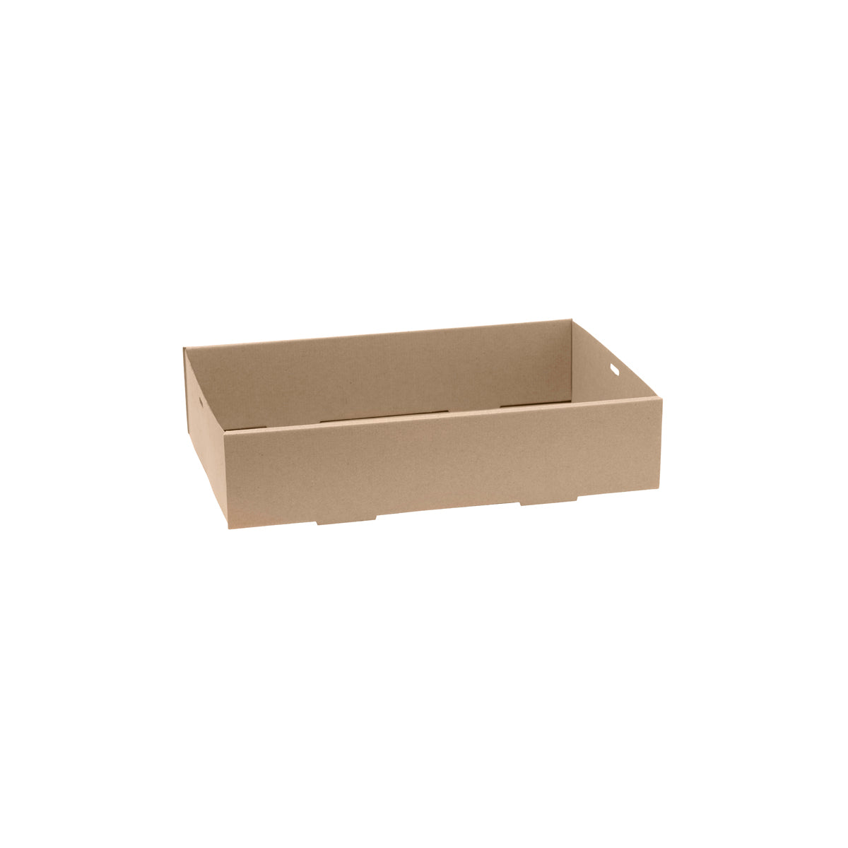 BP.BB-CB-M BioPak FSC™ BioBoard Catering Tray Medium Base Kraft 359x252x80mm Globe Importers Adelaide Hospitality Supplies