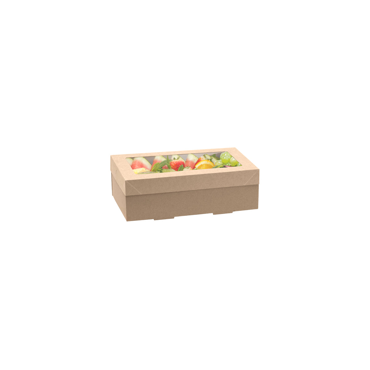 BP.BB-CB-XS BioPak FSC BioBoard Catering Tray Extra Small Base Kraft 258x150x80mm Globe Importers Adelaide Hospitality Supplies