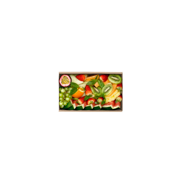 BP.BB-CB-XS BioPak FSC™ BioBoard Catering Tray Extra Small Base Kraft 258x150x80mm Globe Importers Adelaide Hospitality Supplies