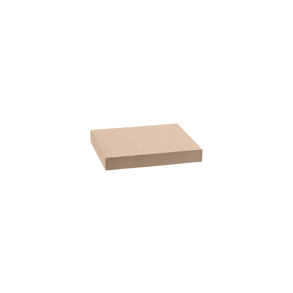 BP.BB-CBL-S BioPak FSC™ BioBoard Catering Tray Small Lid Kraft 229x228x30mm Globe Importers Adelaide Hospitality Supplies