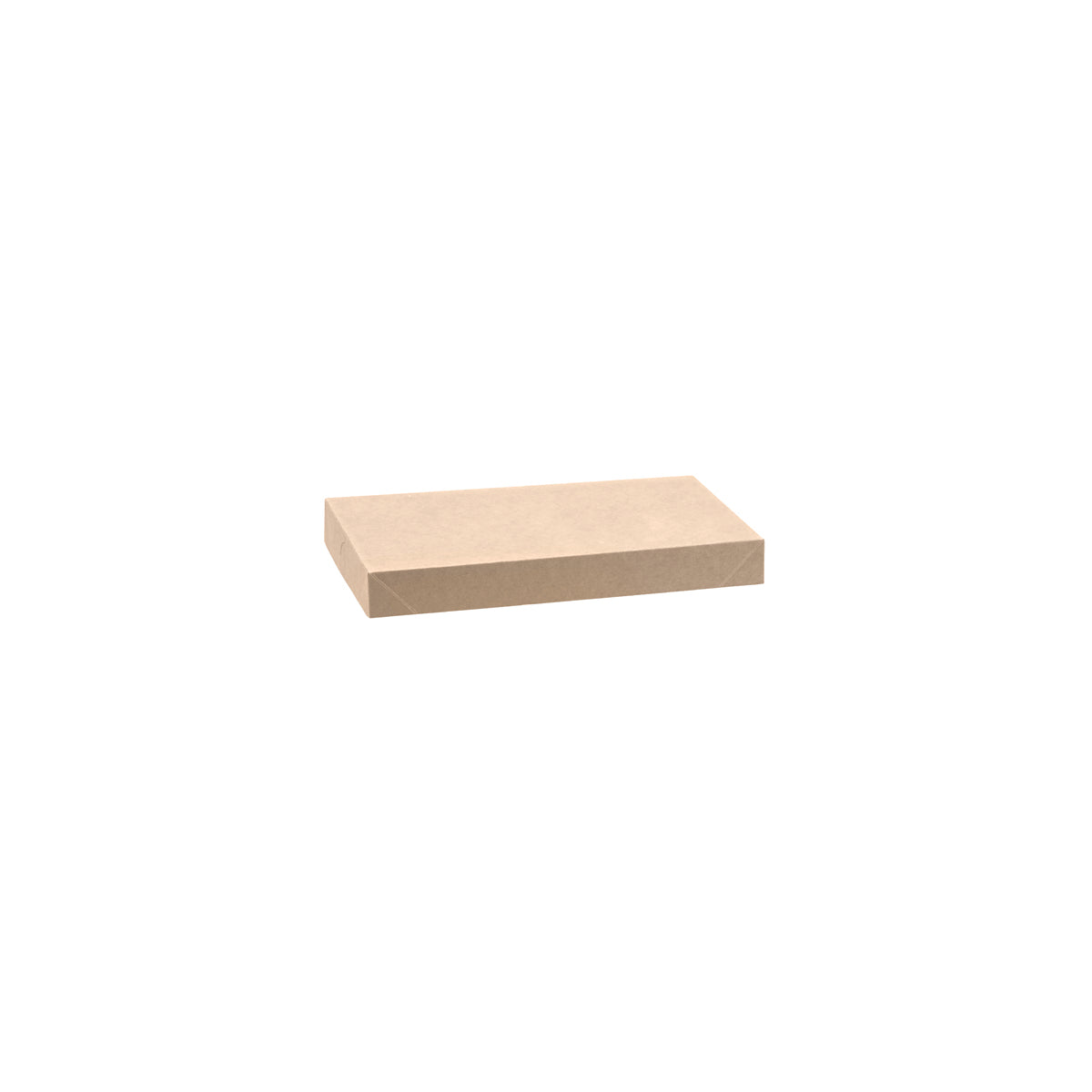 BP.BB-CBL-XS BioPak FSC™ BioBoard Catering Tray Extra Small Lid Kraft 258x155x30mm Globe Importers Adelaide Hospitality Supplies