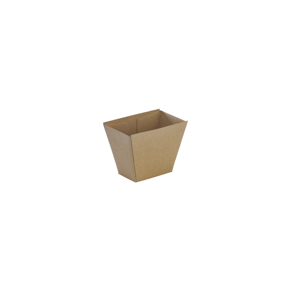 BP.BB-CHIP BOX BioPak FSC BioBoard Chip Box Kraft 113x70x90mm Globe Importers Adelaide Hospitality Supplies