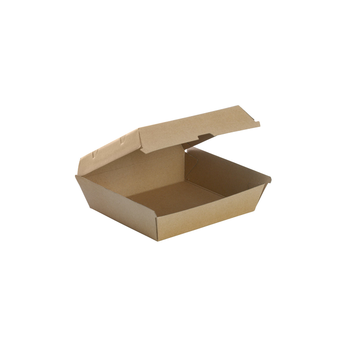 BP.BB-DINNER BOX BioPak FSC BioBoard Dinner Box Kraft 178x160x80mm Globe Importers Adelaide Hospitality Supplies
