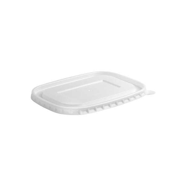 BP.BB-LBL-CPLA BioPak CPLA Rectangle Takeaway Lid 171x121mm Globe Importers Adelaide Hospitality Supplies