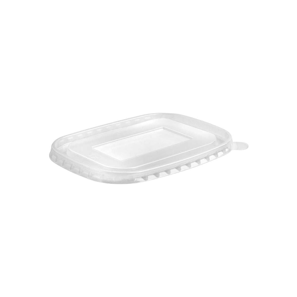BP.BB-LBL-PP BioPak Clear PP Rectangle Takeaway Lid 171x121mm Globe Importers Adelaide Hospitality Supplies