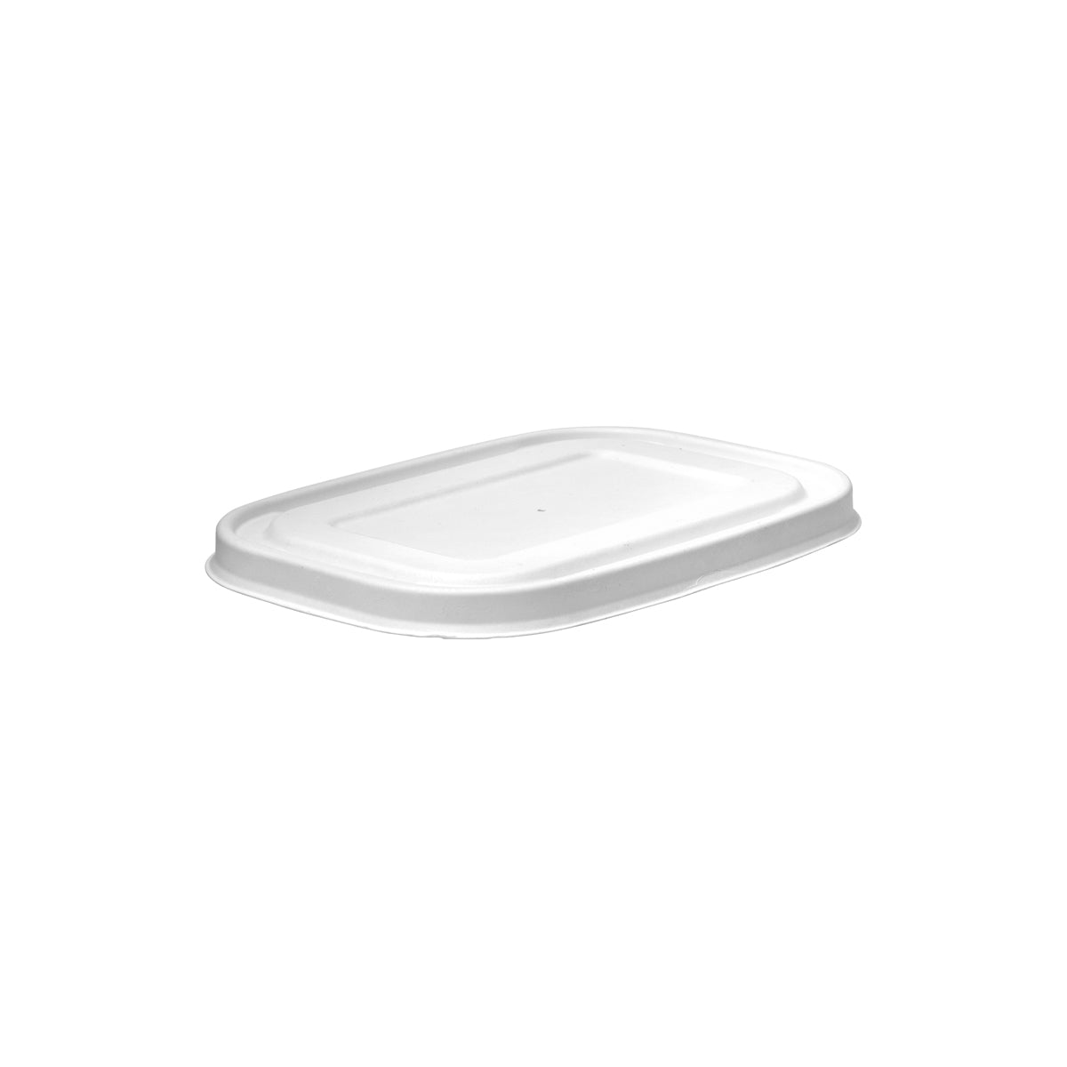 BP.BB-LBL-PULP-W BioPak BioCane Rectangle Takeaway Lid 178x128mm Globe Importers Adelaide Hospitality Supplies