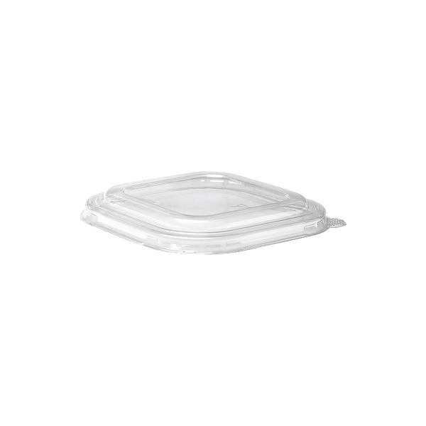 BP.BB-SBL-PLA BioPak Clear PLA Square Takeaway Lid 168x168mm Globe Importers Adelaide Hospitality Supplies