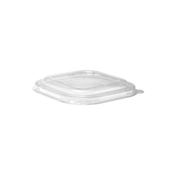 BP.BB-SBL-RPET BioPak Clear RPET Square Takeaway Lid 177x177mm Globe Importers Adelaide Hospitality Supplies