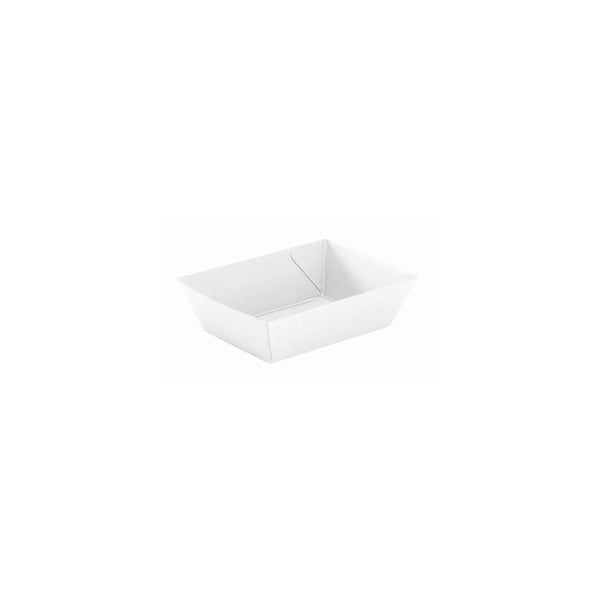 BP.BB-TRAY1-W BioPak FSC™ BioBoard Tray No.1 White 131x91x50mm Globe Importers Adelaide Hospitality Supplies