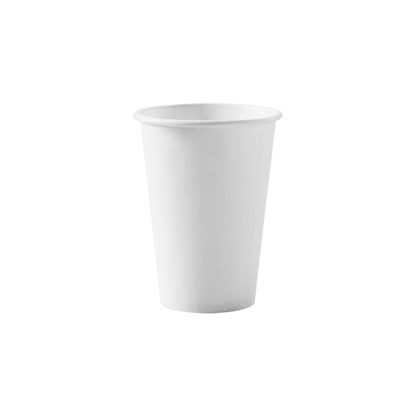 BP.BC-10W-SA BioPak Single Wall White BioCup (80mm) 320ml / 10oz Globe Importers Adelaide Hospitality Supplies