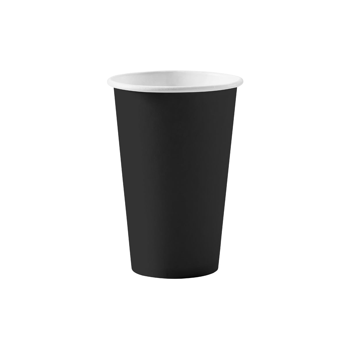BP.BC-12-80-B BioPak Single Wall Black BioCup (80mm) 350ml / 12oz Globe Importers Adelaide Hospitality Supplies
