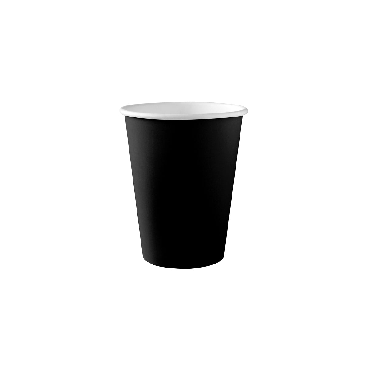 BP.BC-12B BioPak Single Wall Black BioCup (90mm) 390ml / 12oz Globe Importers Adelaide Hospitality Supplies