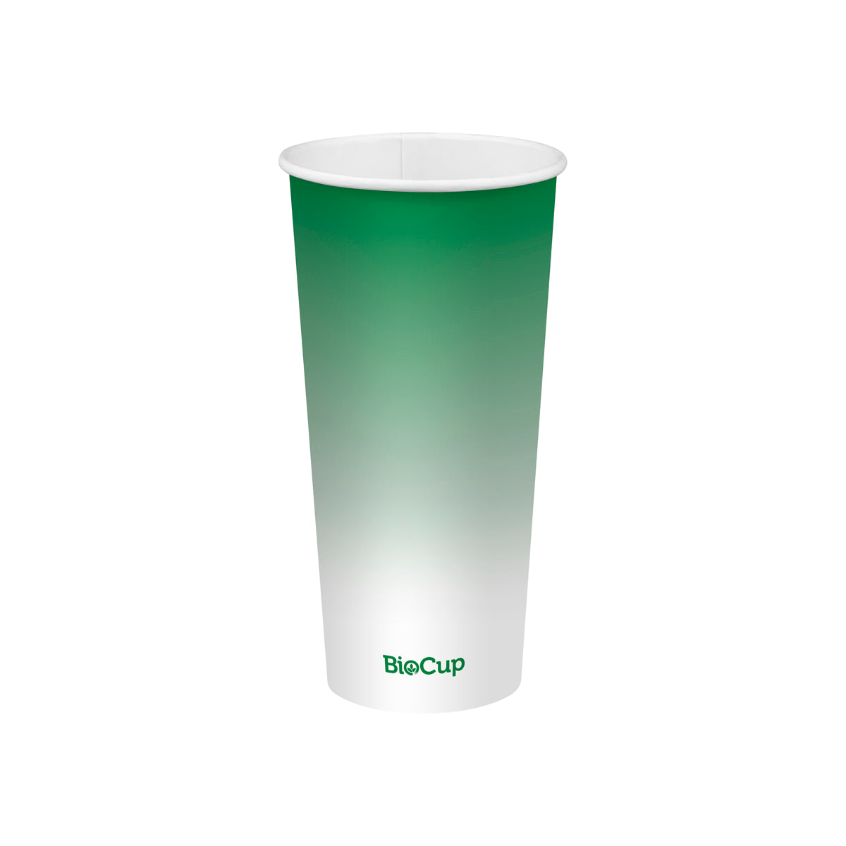 BP.BCC-22-G BioPak Cold Paper Green BioCup (90mm) 650ml / 22oz Globe Importers Adelaide Hospitality Supplies