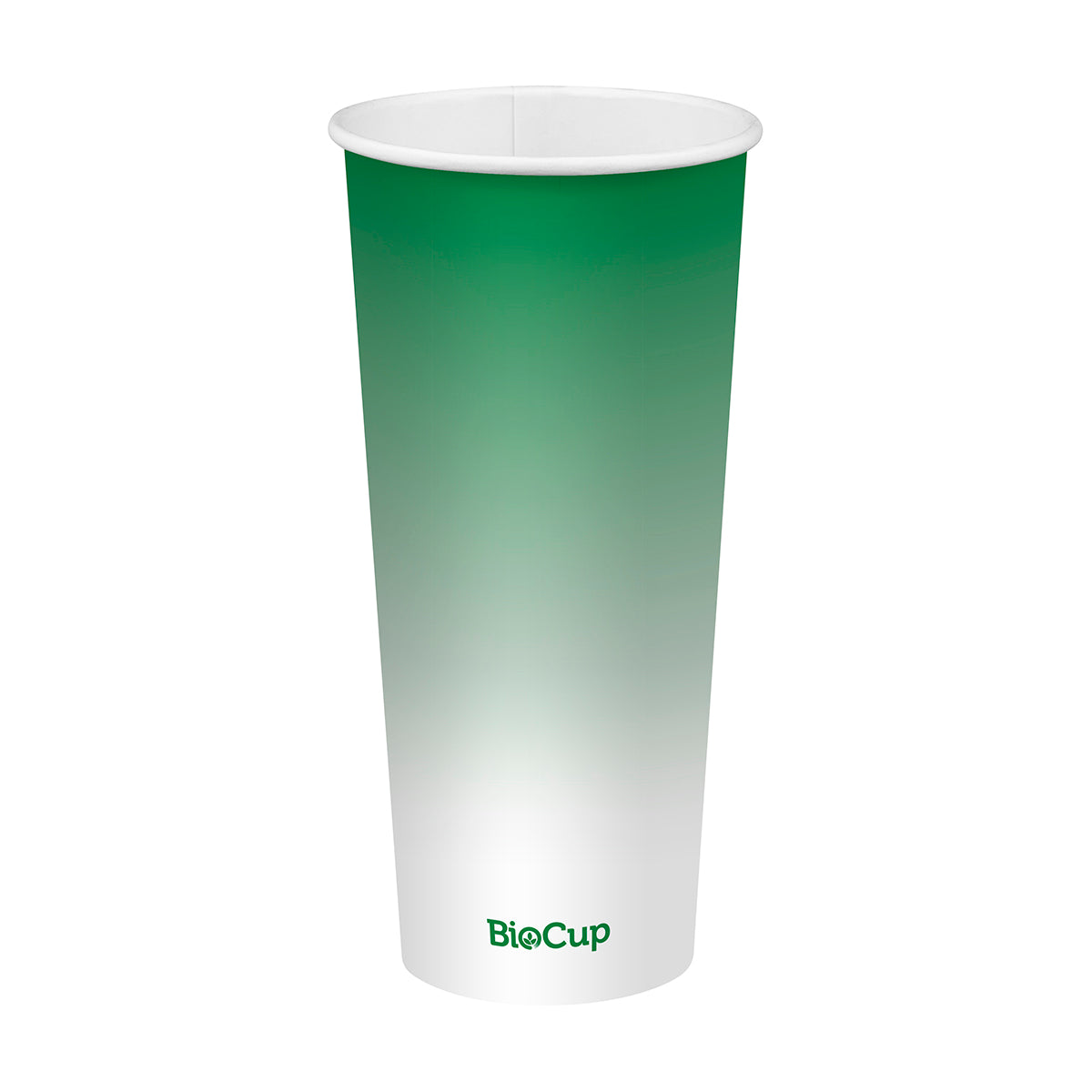 BioPak Cold Paper Green BioCup (105mm) 960ml / 32oz (500/ctn)