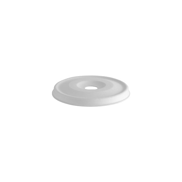 BP.BCL-105C-PULP-F BioPak BioCane Large Flat Lid 105mm Globe Importers Adelaide Hospitality Supplies