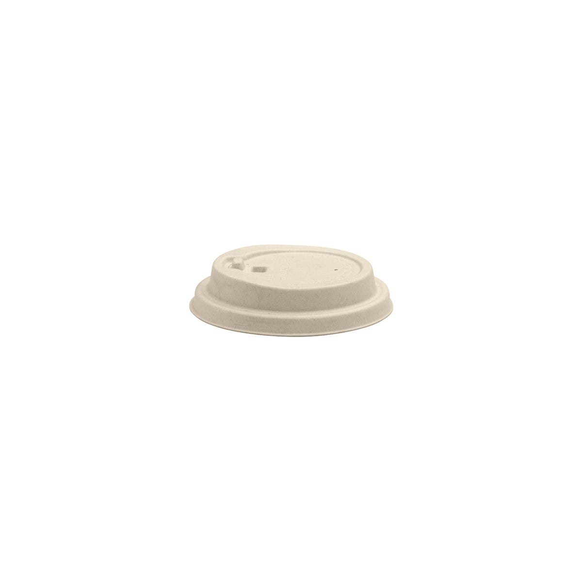 BP.BCL-8PULP-R-N BioPak 80mm BioCup Natural Reclosable BioCane Lid Globe Importers Adelaide Hospitality Supplies