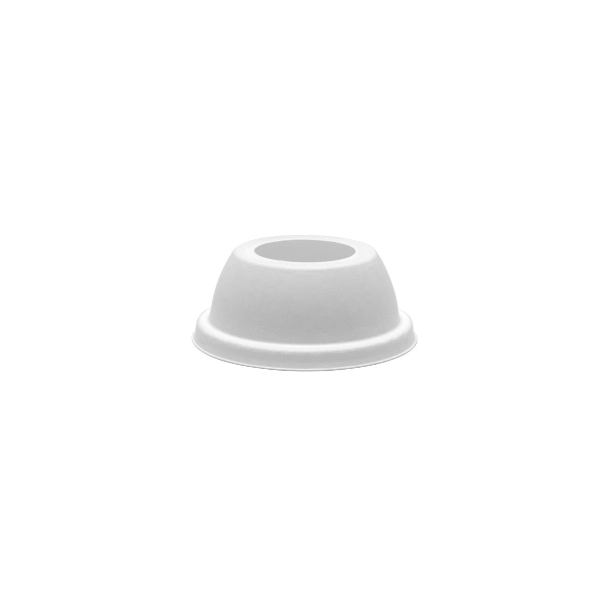 BP.BCL-90C-PULP-D-WIDE BioPak BioCane Large Wide Dome Lid 90mm Globe Importers Adelaide Hospitality Supplies