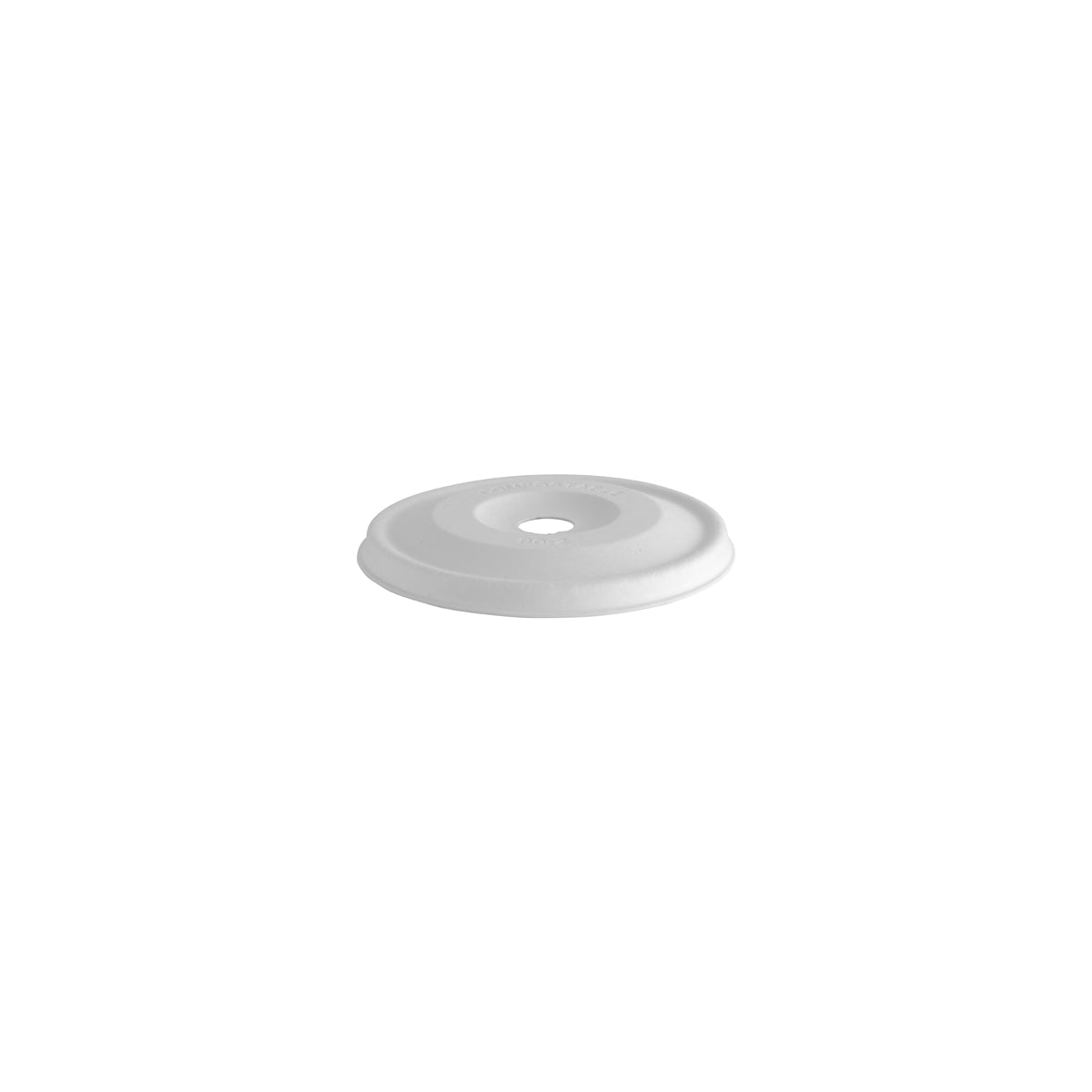 BP.BCL-90C-PULP-F BioPak BioCane Large Flat Lid 90mm Globe Importers Adelaide Hospitality Supplies