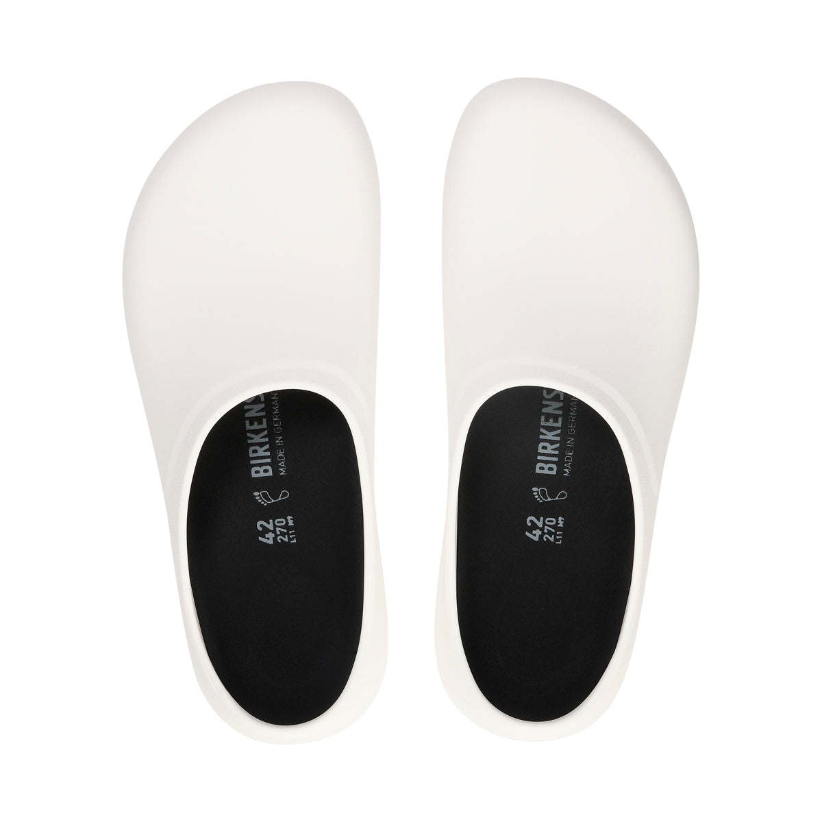 1025946 Birkenstock Profi Birki Clog White Birkenstock Profi Birki Clog White Globe Importers Adelaide Hospitality Supplies