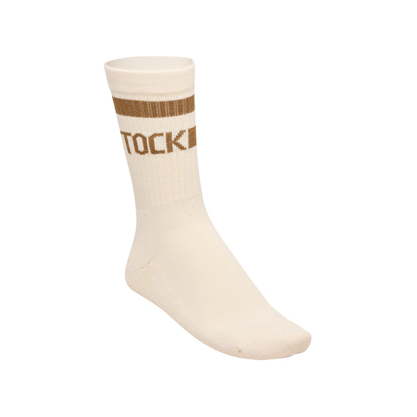 1026209 Birkenstock Cotton Stripe Crew Socks Eggshell Globe Importers Adelaide Hospitality Supplies