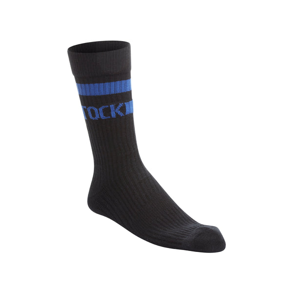 1026246 Birkenstock Cotton Stripe Crew Socks Black Globe Importers Adelaide Hospitality Supplies