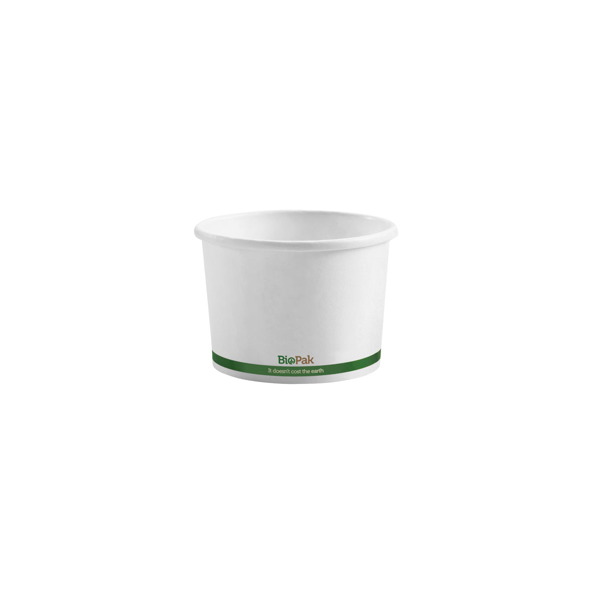 BP.BSC-8 BioPak FSC™ Paper BioBowl White 250ml / 8oz Globe Importers Adelaide Hospitality Supplies