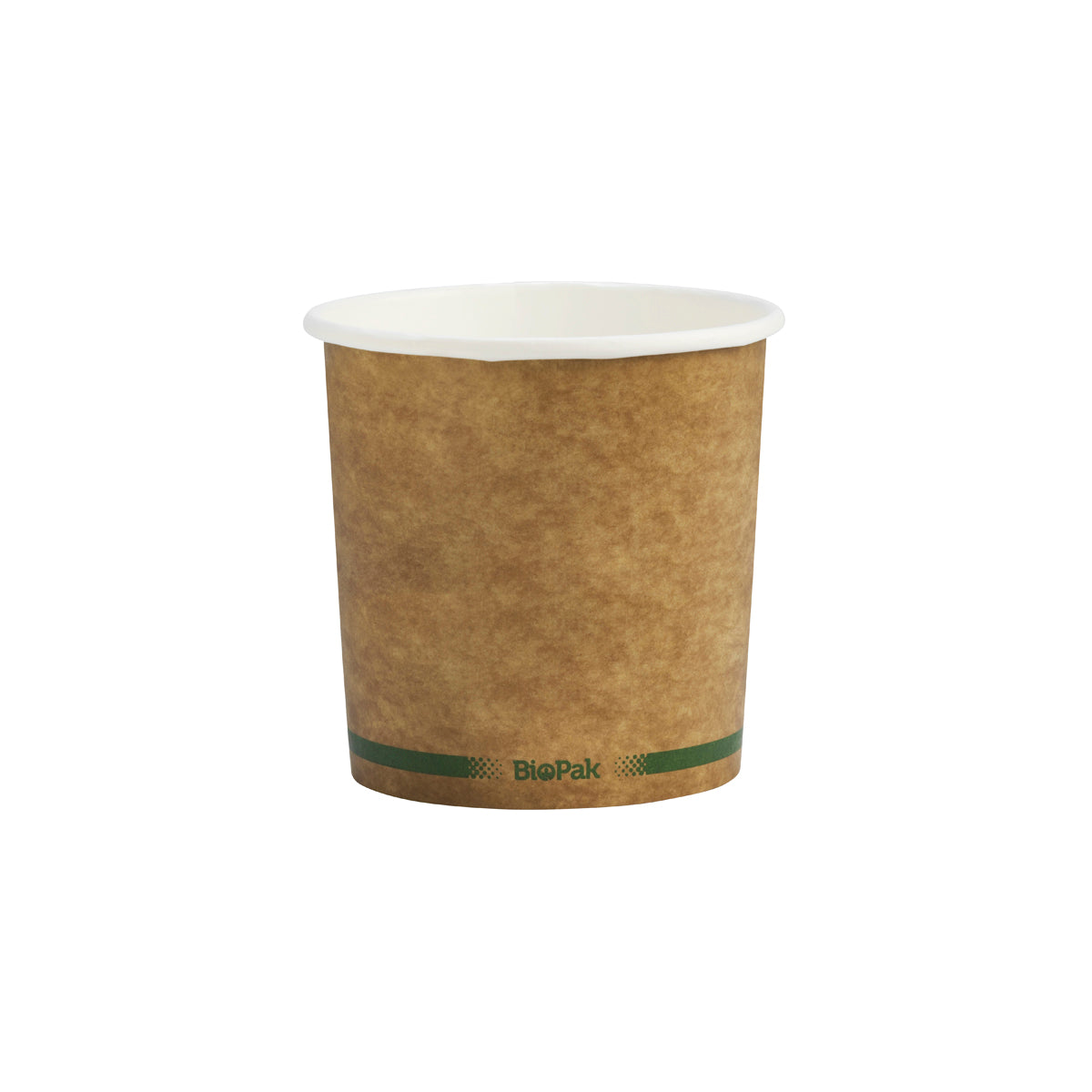 BP.BSCK-24-GS-V2 BioPak FSC™ Paper BioBowl Printed Kraft Look 740ml / 24oz Globe Importers Adelaide Hospitality Supplies