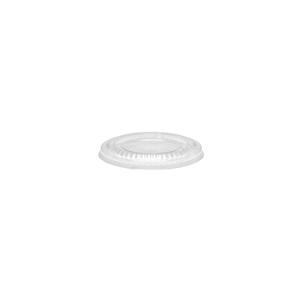 BP.BSCL-8-PET-F BioPak Clear PET BioBowl Flat Lid 93mm Globe Importers Adelaide Hospitality Supplies