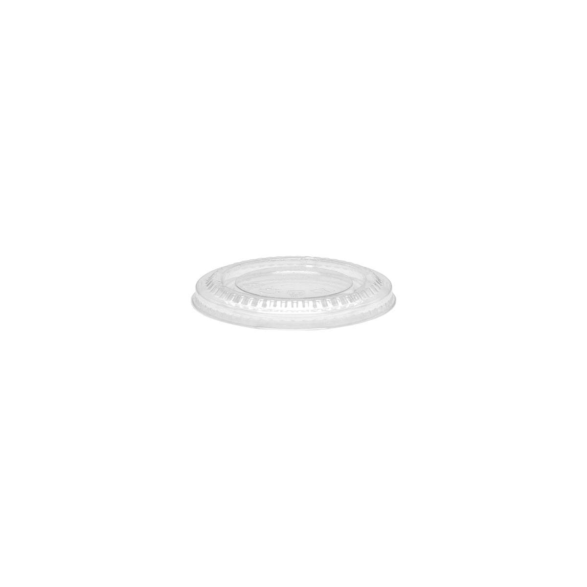 BP.BSCL-8-PLA-F BioPak Clear PLA BioBowl Flat Lid 92mm Globe Importers Adelaide Hospitality Supplies