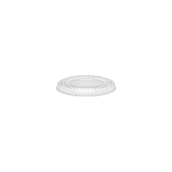 BP.BSCL-8-PLA-F BioPak Clear PLA BioBowl Flat Lid 92mm Globe Importers Adelaide Hospitality Supplies