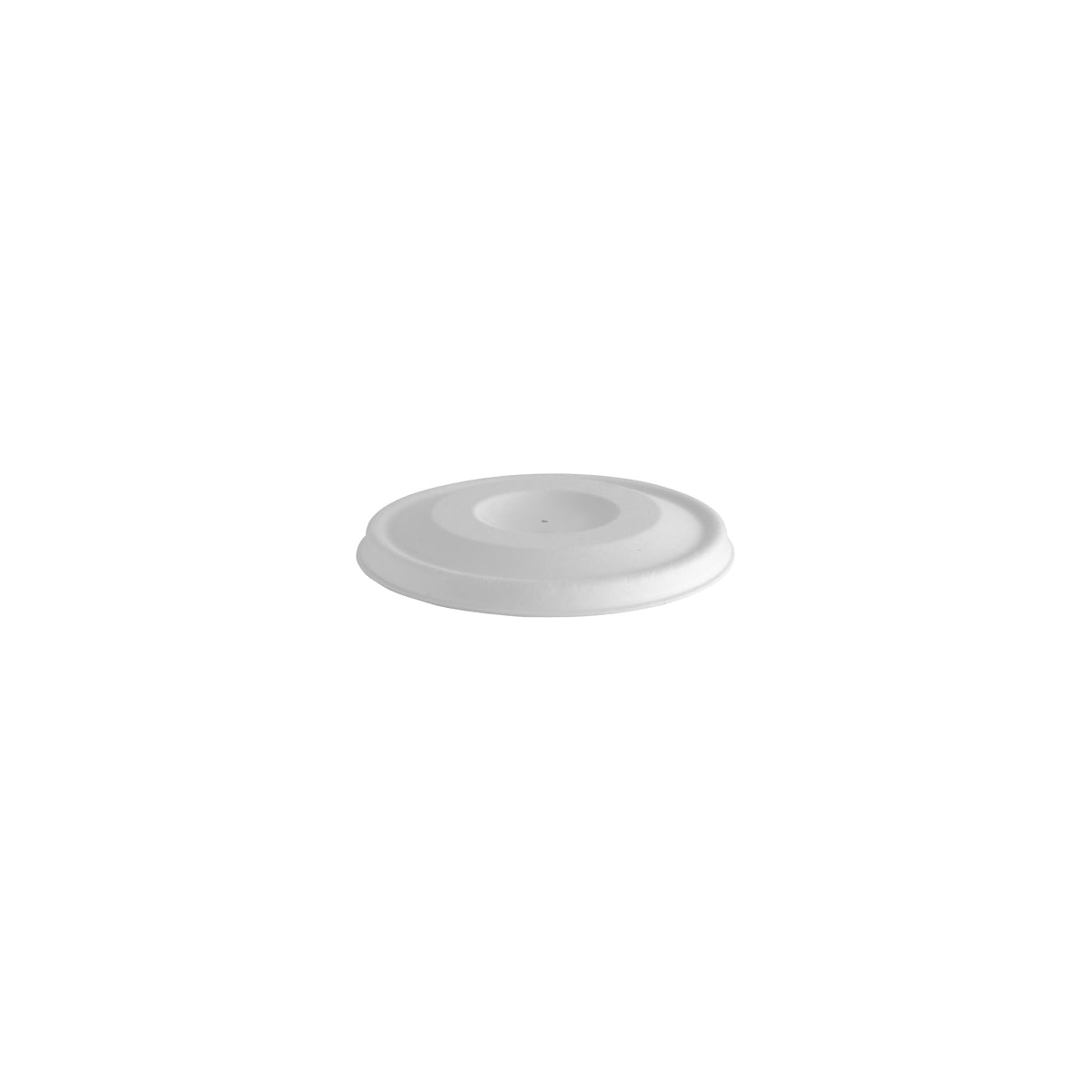 BP.BSCL-8-PULP-W BioPak BioCane BioBowl Lid White Plant Fibre 94mm Globe Importers Adelaide Hospitality Supplies