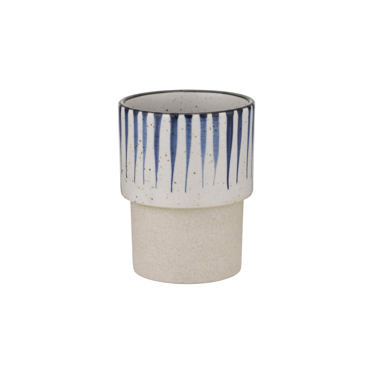 70.BW20059 Brew Pottery Blue Flame Tumbler 300ml Globe Importers Adelaide Hospitality Supplies