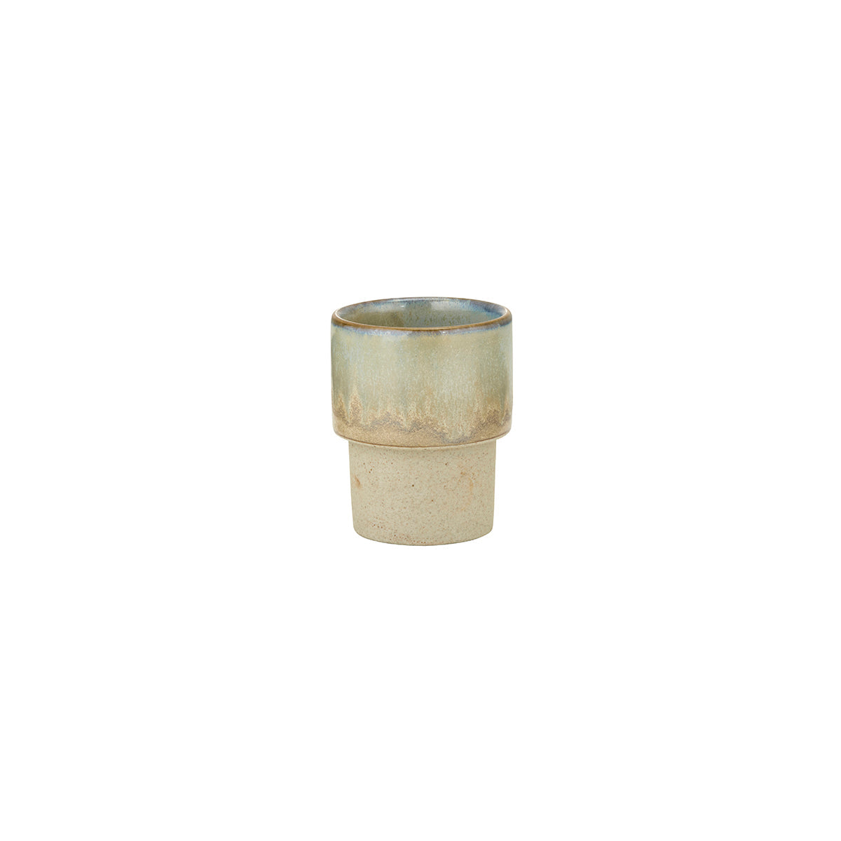 70.BW20255 Brew Pottery Sandy Beige Espresso Tumbler 90ml Globe Importers Adelaide Hospitality Supplies