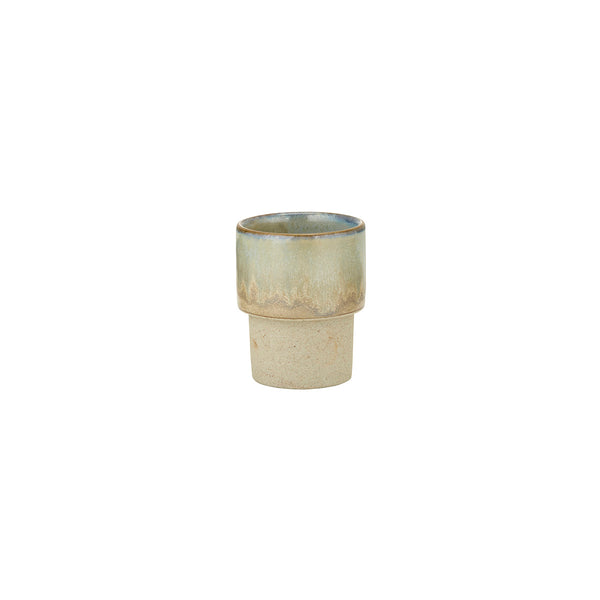 70.BW20255 Brew Pottery Sandy Beige Espresso Tumbler 90ml Globe Importers Adelaide Hospitality Supplies