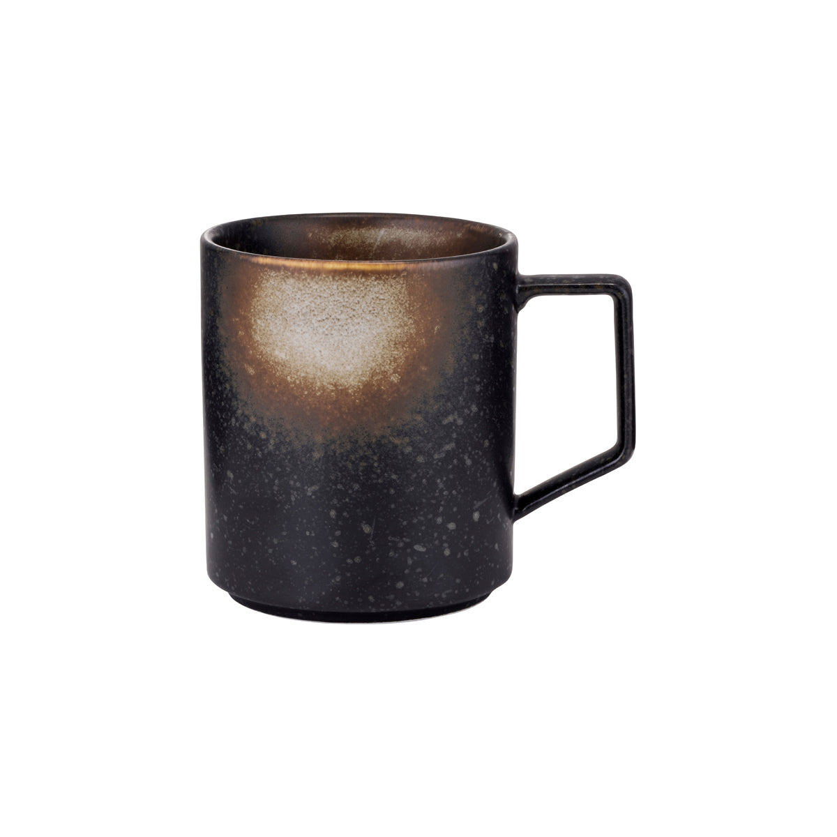 70.BW30124 Brew Pottery Tierra Brown Straight-Side Mug 380ml Globe Importers Adelaide Hospitality Supplies