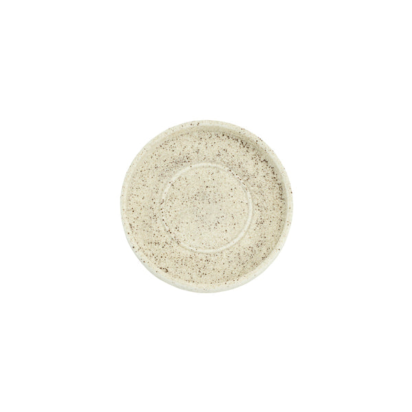 70.BW30205 Brew Pottery Tan Straight-Side Espresso Saucer 115mm Globe Importers Adelaide Hospitality Supplies
