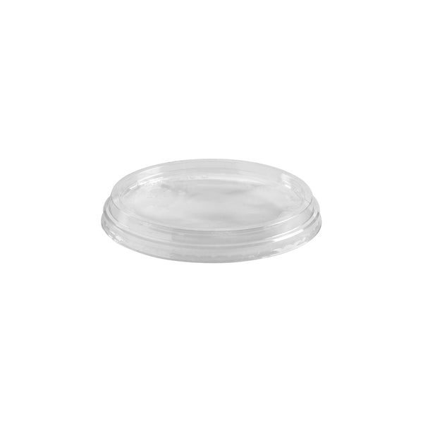 BP.C-121 BioPak Clear PLA BioBowl Flat Lid 125mm Globe Importers Adelaide Hospitality Supplies