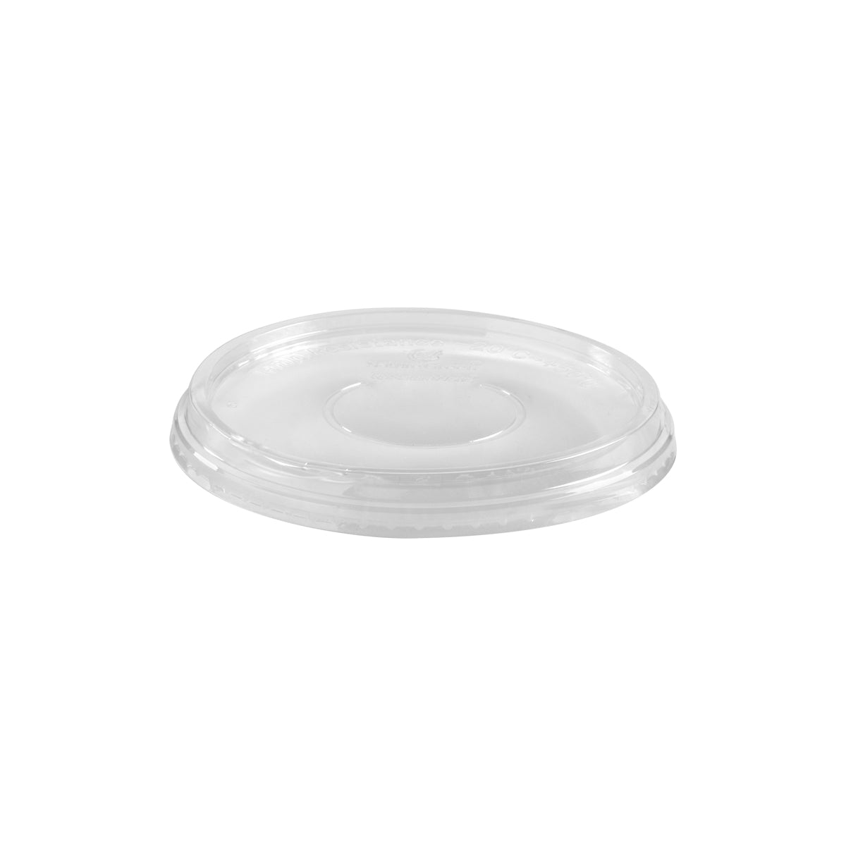 BP.C-143 BioPak Clear PLA BioBowl Wide Flat Lid 146mm Globe Importers Adelaide Hospitality Supplies