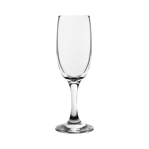 CC744019 Crown Glassware Crysta III Champagne Flute 190ml Globe Importers Adelaide Hospitality Supplies