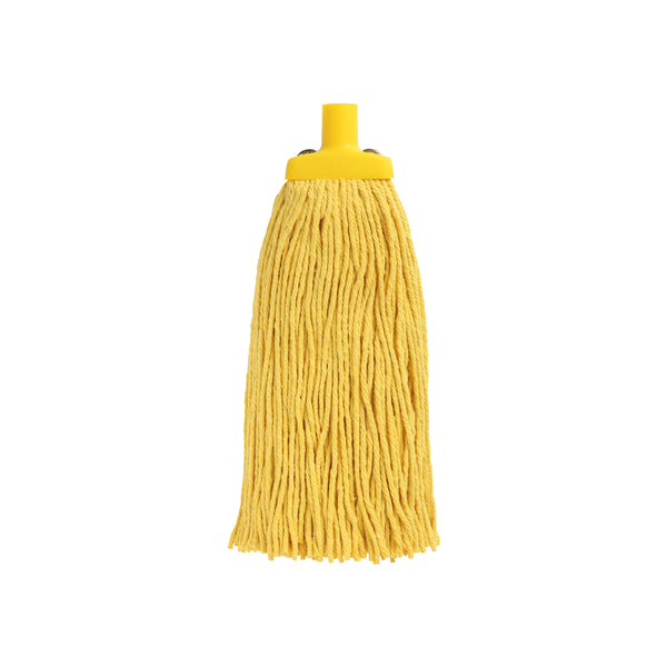EDCO.27022 Commercial Yellow Mop Head 400gm Cotton  Globe Importers Adelaide Hospitality Supplies
